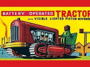 Battery Operated Tractor #2 - Art Print
