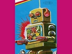 High-Wheeled Robot - Art Print