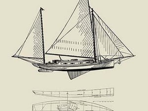 The Nonpareil Sharpie by Charles P. Kunhardt - Art Print