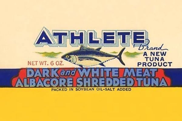 Athlete Brand Albacore Shredded Tuna - Art Print