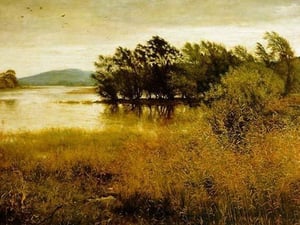 Chill October by John Everett Millais - Art Print