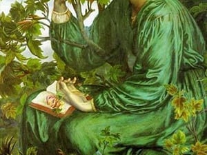 The Day Dream by Dante Gabriel Rossetti - Art Print