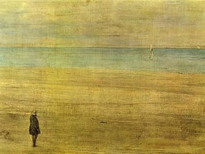 Harmony in Blue and Silver - Trouville by James Abbot McNeill Whistler - Art Print