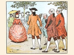 Mrs. Blaize was always followed by suitors