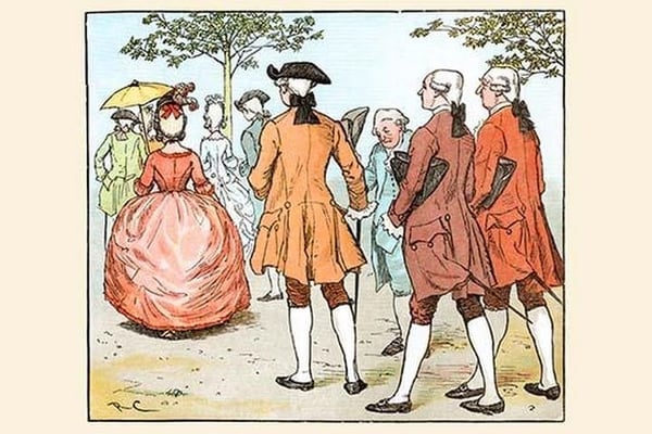 Mrs. Blaize was always followed by suitors