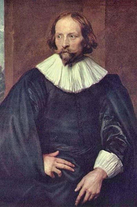 Portrait of Quintijn Simons by Anthony Van Dyk - Art Print