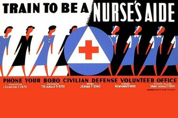 Train to be a Nurses Aide - Art Print
