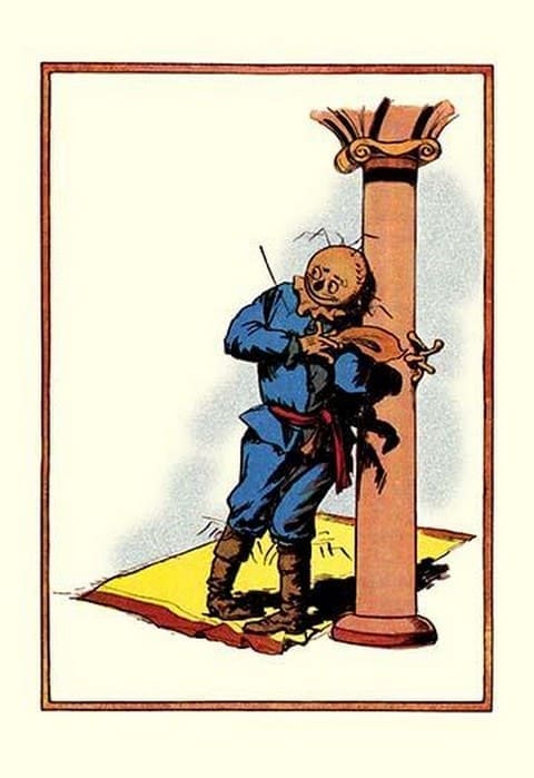 The Scarecrow by John R. Neill - Art Print
