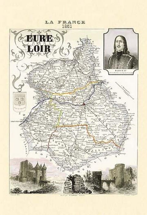 Eure-et-Loir by Par M. Vuillemin - Art Print