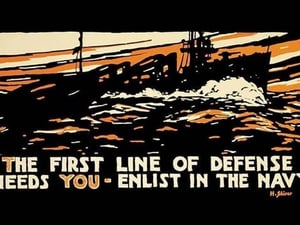 The first line of defense needs you - enlist in the Navy by Hampton Francis Shirer - Art Print