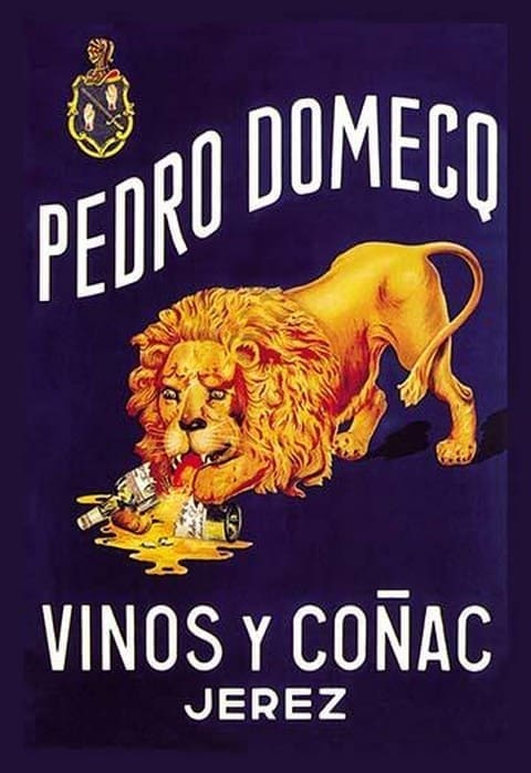 Pedro Domeco Vinos y Conac Jerez - Art Print