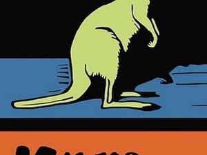 K is for Kangaroo by Charles Buckles Falls - Art Print