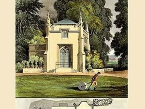 A Cottage Orne by J. B. Papworth - Art Print
