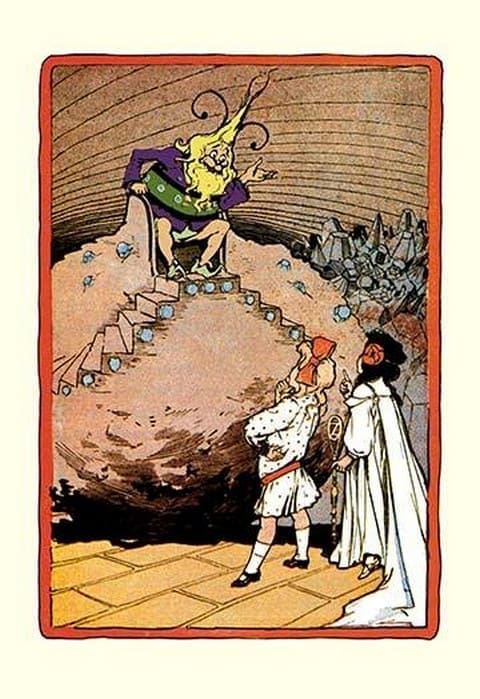 The Wizard by John R. Neill - Art Print