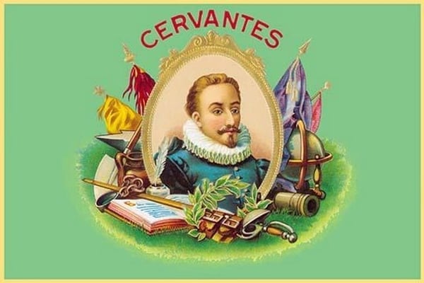 Cervantes Cigars - Art Print