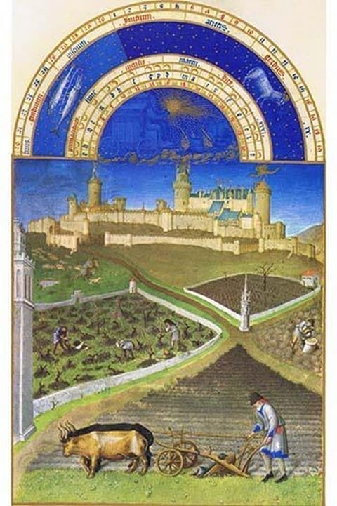 Le Tres Riches Heures du Duc de Berry - March by Paul