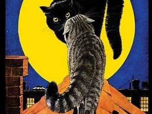 Cats on a Cold Tin Roof - Art Print