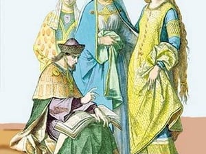 German Cleric and Princesses