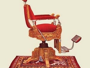 Hydraulic Barber's Chair #95 - Art Print
