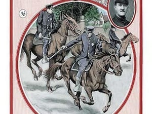 Mounted Police March Two Step - Art Print