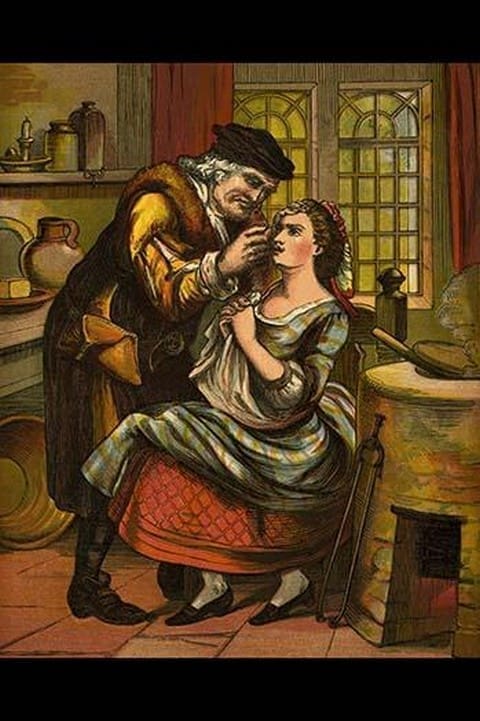 They sent for the King's doctor who sewed it on again by Kronheim & Dalziels - Art Print