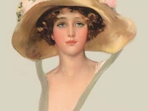 This Faint Resemblance by Harrison Fisher - Art Print