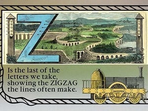 Z for Zigzag - Art Print