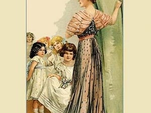 Admiring the Lady - Art Print