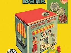 Coin Vending Machine Savings Bank - Art Print
