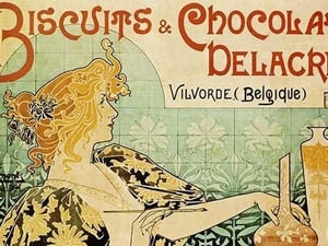 Biscuits & Chocolate Delcare by Alphonse Mucha - Art Print
