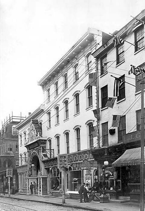 A Philadelphia Street Scene #2 by FREE LIBRARY OF PHILADELPHIA - Art Print