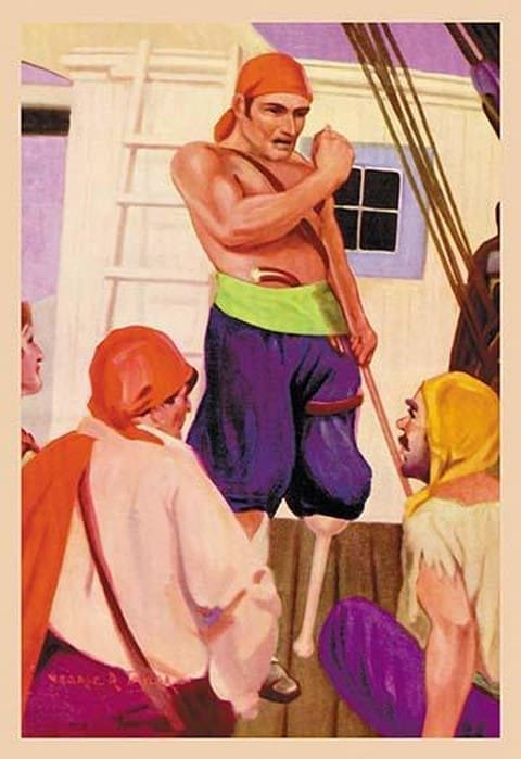Long John Silver by George Taylor - Art Print