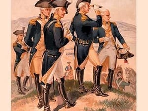 Commander in Chief and Staff by Henry Alexander Ogden - Art Print