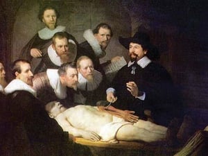 Anatomy of Dr. Tulp by Rembrandt Van Rijn - Art Print