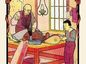 The Tailor by H.O. Kennedy - Art Print