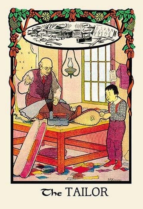 The Tailor by H.O. Kennedy - Art Print