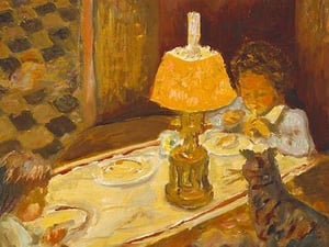 Les Dejeuner des Enfants by Pierre Bonnard - Art Print