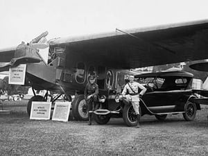 Newest Army Air Service Monoplane - Art Print