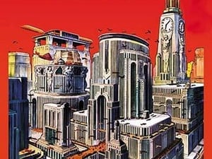 City of the Future 100 Years Hence by Frank Rudolph Paul - Art Print