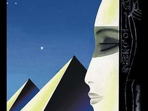 Setting for an Egyptian Story w/TITLE by Frank McIntosh - Art Print