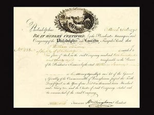 Company of the Philadelphia and Lancaster Turnpike Road - Art Print