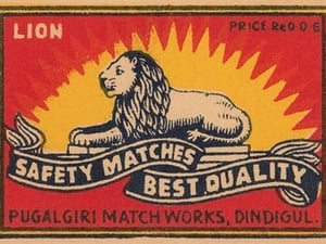 Lion Safety Matches Best Quality - Art Print