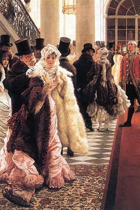 The Fashionable woman by James Tissot - Art Print
