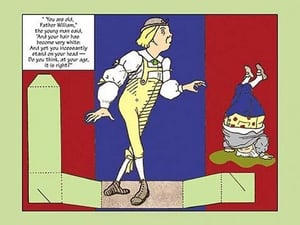 Alice in Wonderland: Father William Stands on his Head by John Tenniel - Art Print