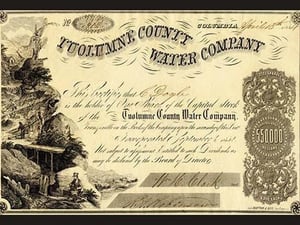 Tuolumne County Water Company - Art Print