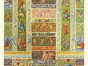 Designs of the Renaissance by Auguste Racinet - Art Print