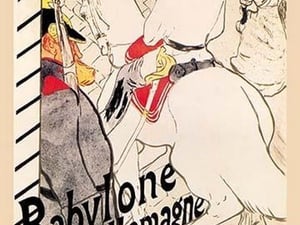 Babylone d'Allemagne (German Babylon) by Henri de Toulouse-Lautrec - Art Print