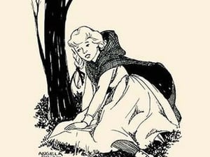 Alone in the Woods by Angela Price - Art Print