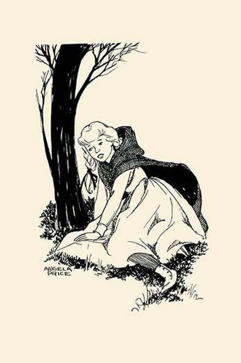 Alone in the Woods by Angela Price - Art Print