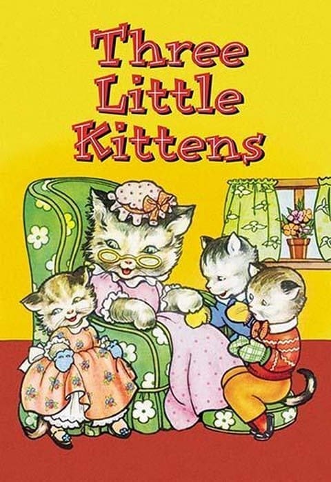 Three Little Kittens - Art Print